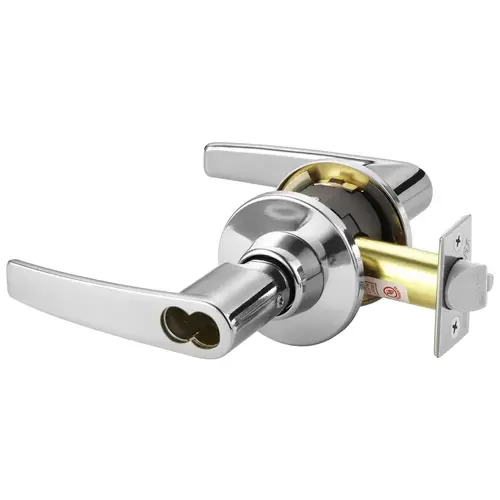 CL3175 AZC 625 CL6 Cylindrical Lock Bright Chrome