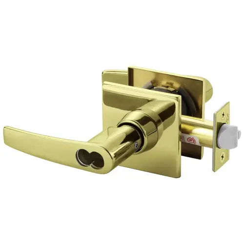 CL3157 AZE 605 M08 Cylindrical Lock Bright Brass