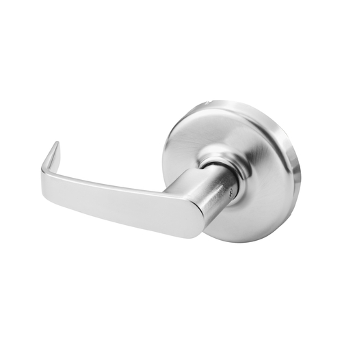 Zinc Newport Lever and D Rose Full Dummy Grade 1 Vandal Resistant Cylindrical Lever Lock Satin Chrome Finish