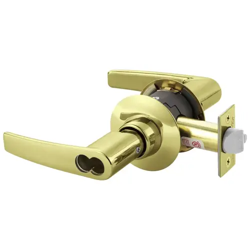 CL3132 AZK 605 CL6 Cylindrical Lock Bright Brass