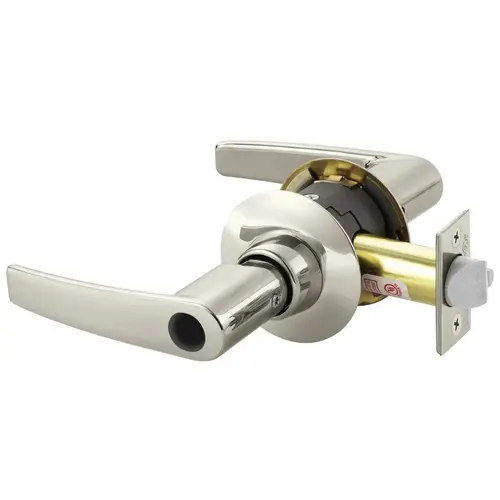 Cylindrical Lock Bright Nickel Plated Clear Coated