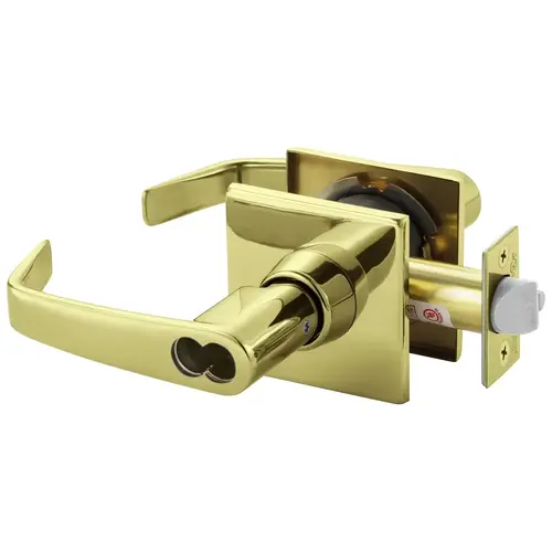 CL3193 NZE 605 CL7 Cylindrical Lock Bright Brass