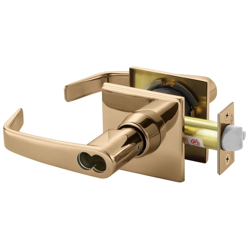 CL3193 NZE 611 M08 Cylindrical Lock Bright Bronze