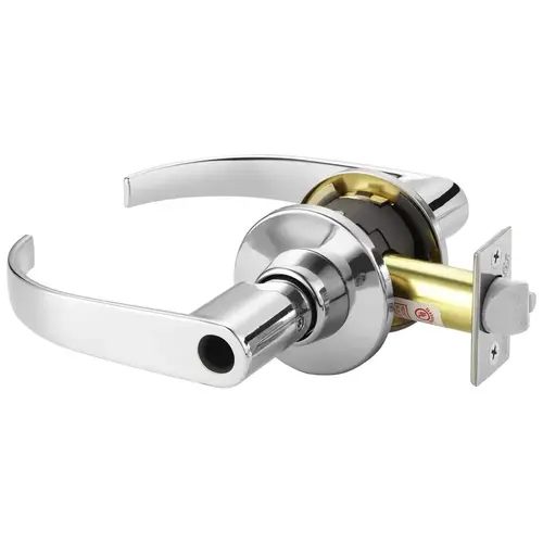 CL3193 PZC 625 LC Cylindrical Lock Bright Chrome