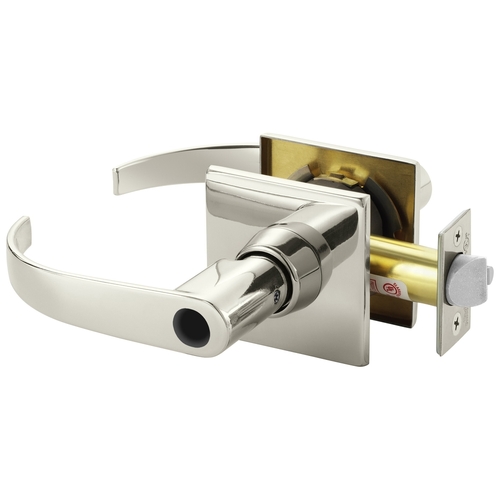 Cylindrical Lock Bright Nickel Plated Clear Coated