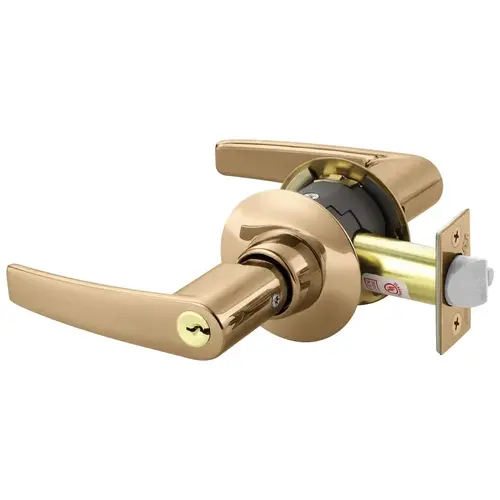 CL3152 AZK 611 Cylindrical Lock Bright Bronze