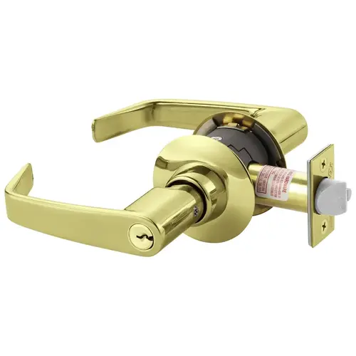 CL3155 NZK 605 Cylindrical Lock Bright Brass