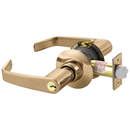 CL3155 NZK 611 Cylindrical Lock Bright Bronze