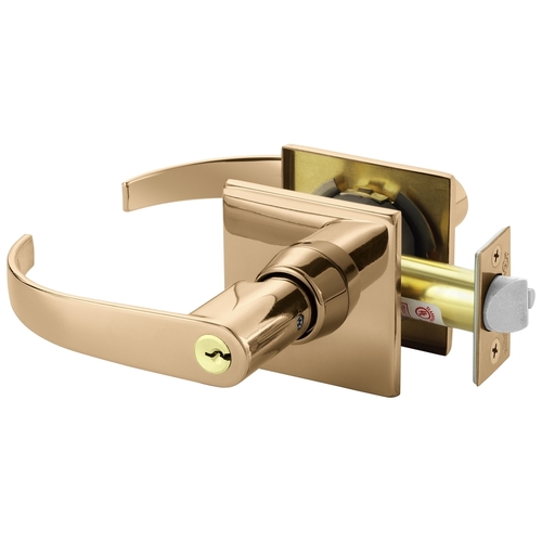 CL3161 PZE 611 Cylindrical Lock Bright Bronze