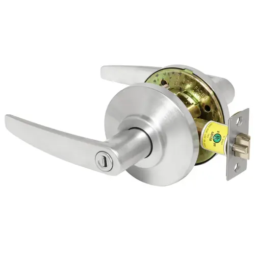 Privacy Cylindrical Lock Grade 2 16 Lever Non-Keyed Satin Chrome Finish