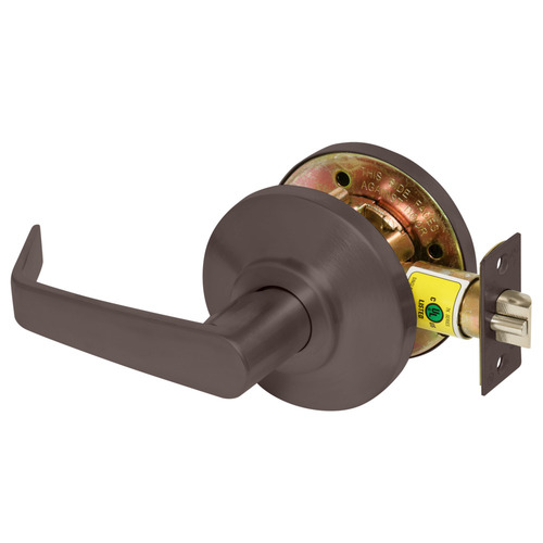 Cylindrical Lock Dark Oxidized Satin Bronze Oil Rubbed