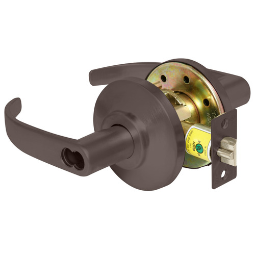 Cylindrical Lock Dark Oxidized Satin Bronze Oil Rubbed