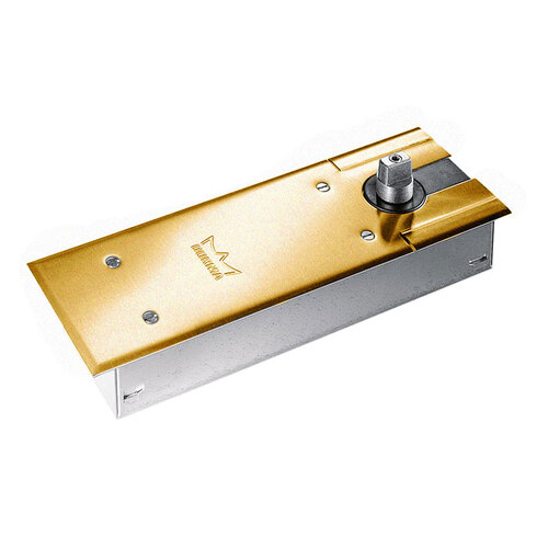 BTS75V Concealed Floor Closer Non-Hold Open, Satin Brass