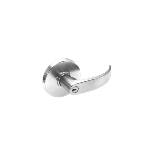 11 Line G37 Classroom Lever Lockset Less Cylinder Satin Chrome