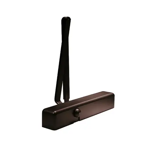 8616 Series Surface Closer With Adjustable Delayed Action, Dark Bronze Painted