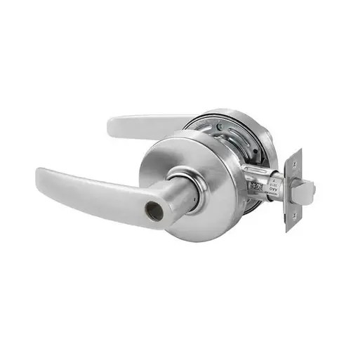 7 Line G04 Storeroom/Closet Lever Lockset-Less Cylinder Satin Chrome