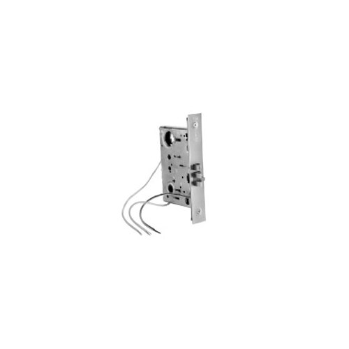 Electric Mortise Lever Body, 8891FL, Satin Stainless Steel