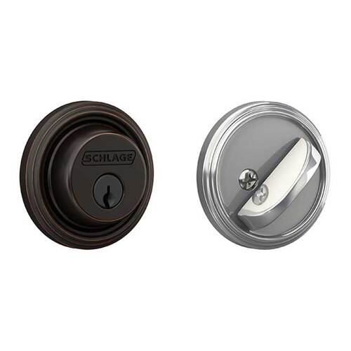 B60 Deadbolt, Split Finish