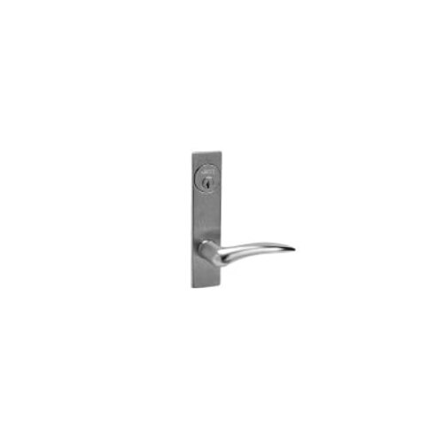 ML2048 Mortise Entrance Lever Lockset Satin Chrome