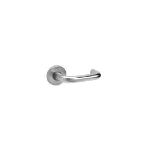 ML2057 Mortise Storeroom Lever Lockset x Half Trim Satin Chrome