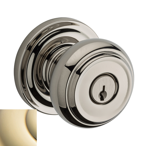 Traditional Reserve Knob Bright Polished Brass