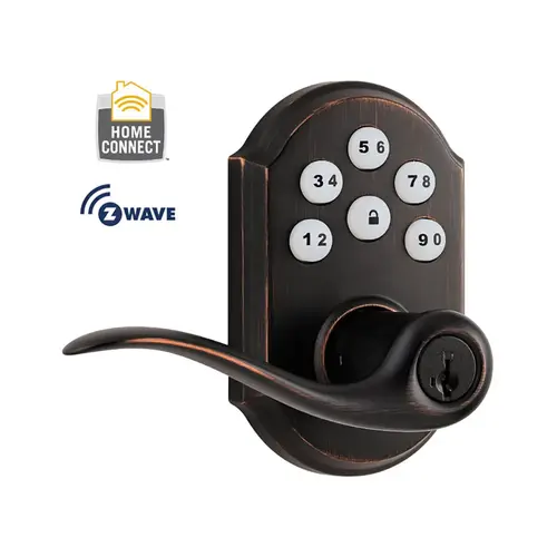SmartCode 912 Touchpad Electronic Lever Venetian Bronze