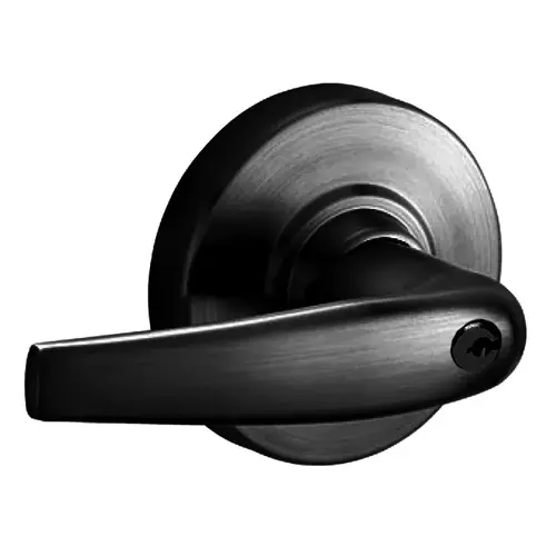 ND80BDC Athens Storeroom Lock, Matte Black