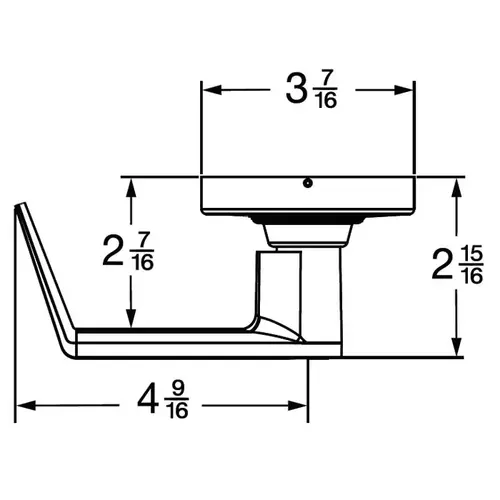 Cylindrical Lock Aged Bronze