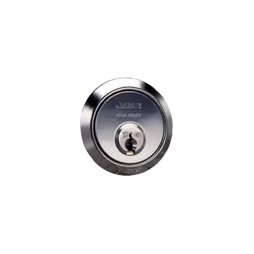 1000 Series Mortise Cylinder Bright Polished Chrome