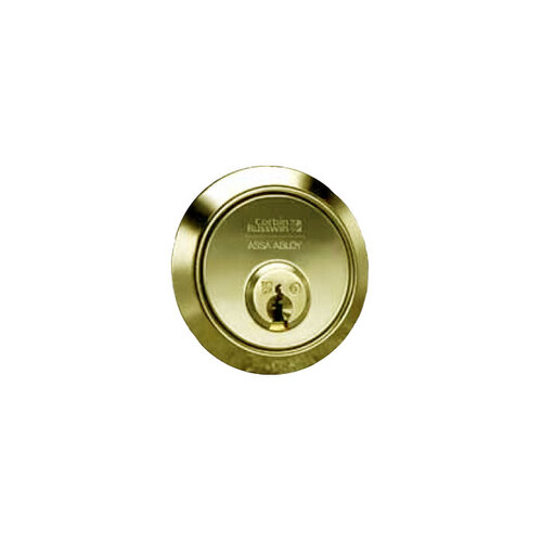 1000 Series Mortise Cylinder Bright Polished Brass