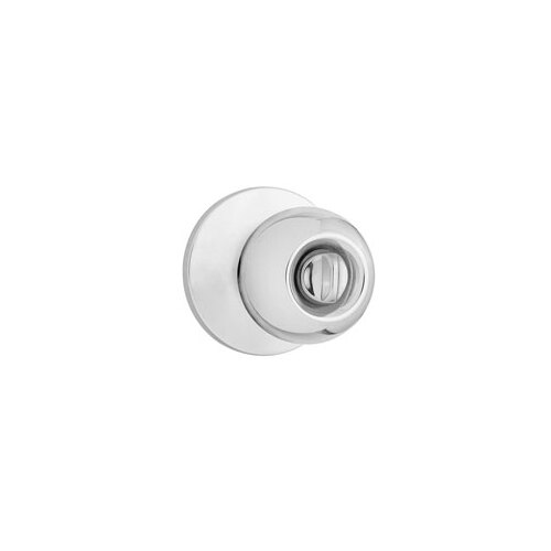 Regina Single Cylinder Keyed Entry Door Knob Set with Round Rose from the SafeLock Series