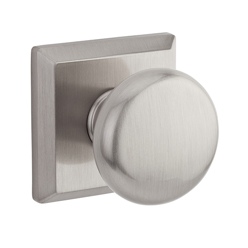 Round Reserve Knob Satin Nickel