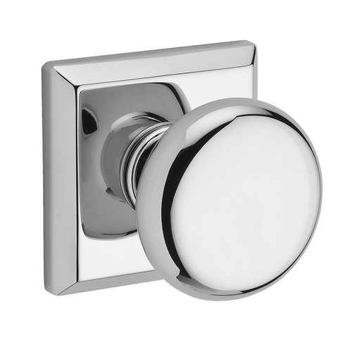 Round Reserve Knob Polished Chrome