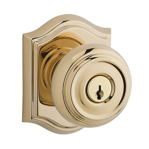 Traditional Reserve Knob Bright Polished Brass