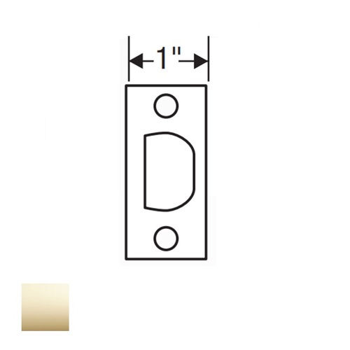 MK Series Spring Latch - UL Listed Bright Polished Brass