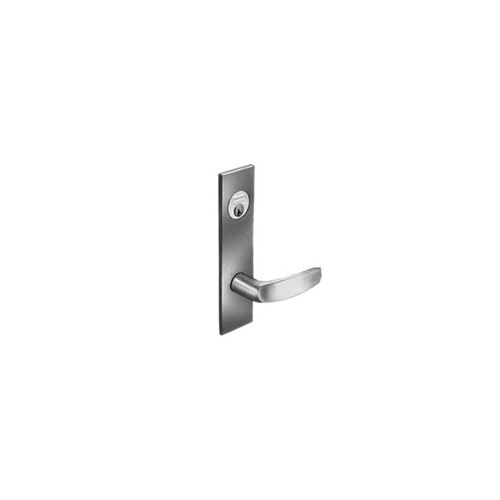 8200 Series 8204 Outside Trim Lever and Escutcheon Bright Polished Brass