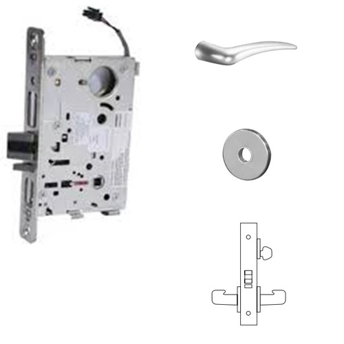 RX-8271-12V Electrified Single Cylinder Mortise Lock Satin Chrome