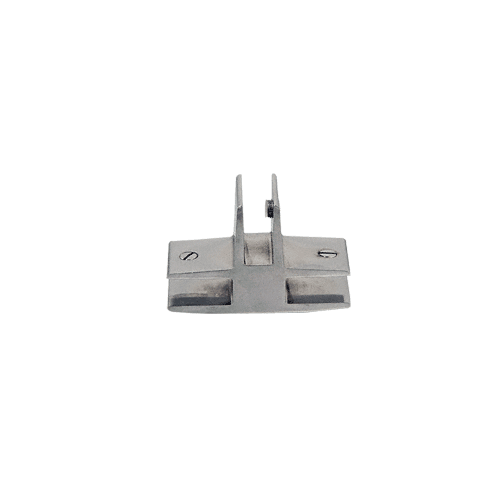 Chrome 3-Way 90 Degree Economy Glass Connectors for 1/2" Glass