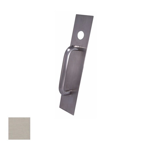 Design Hardware DH-2P-03NL-32D Pull Night Latch Function Exit Trim, Satin Stainless Steel