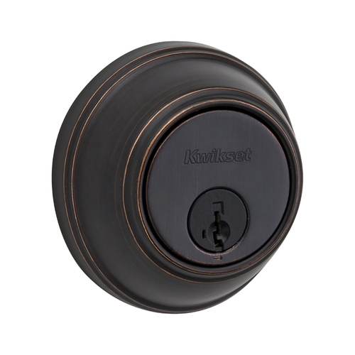 816 Key Control Deadbolt Venetian Bronze