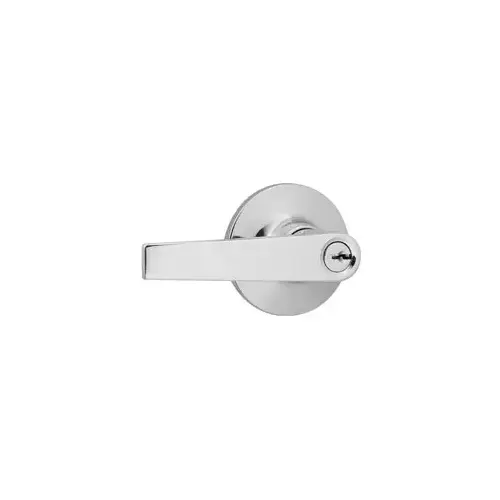 Winston Keyed Entry Lever Satin Nickel