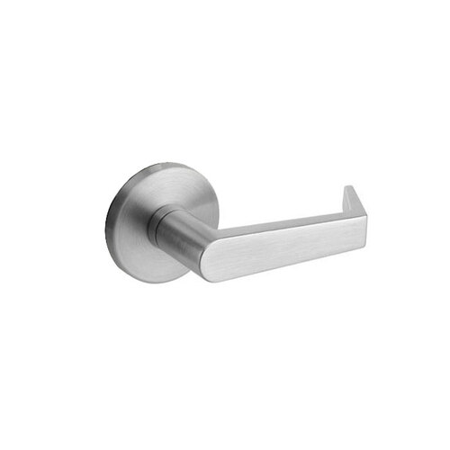 8800FL Mortise Lever Rose Dummy Trim With Strike, AU, R, Satin Chrome