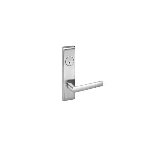 8822FL Mortise Dormitory Lever Lockset, Satin Chrome