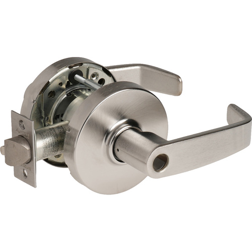 10 Line G37 Classroom Lever Lockset-Less Cylinder Satin Chrome