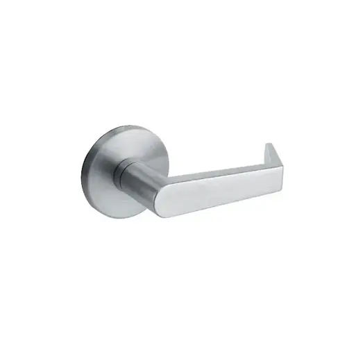 8800FL Mortise Lever Rose Dummy Trim, AU, R, Satin Stainless Steel