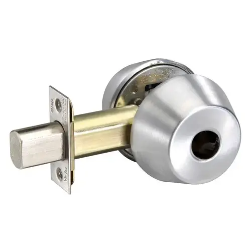 D200 Series Deadbolt Grade 2, Satin Chrome