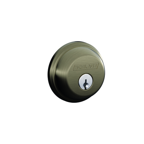 B60 Deadbolt, Satin Nickel Blackened