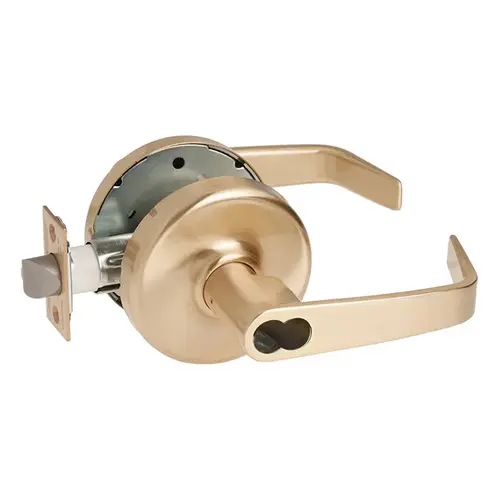 CL3857 Storeroom Lockset x IC Satin Bronze