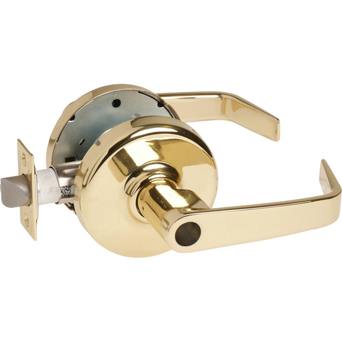 CL3857 Storeroom Lockset Bright Polished Brass