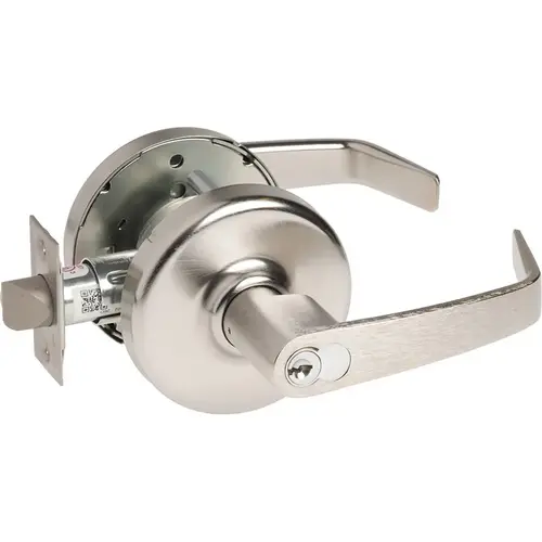 CL3857 Storeroom Lockset Satin Chrome